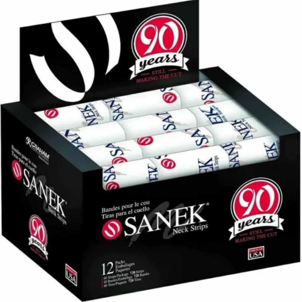 Graham sanek paper salon neck strips